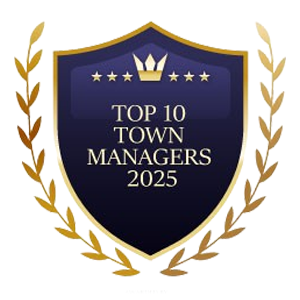 Top 10 Town Managers - 2025